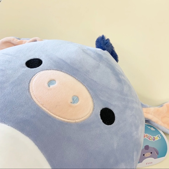 Squishmallows Fina The Donkey 12” Unisex Kids Adults Plushy Stuffed Animal NWT - Picture 10 of 11